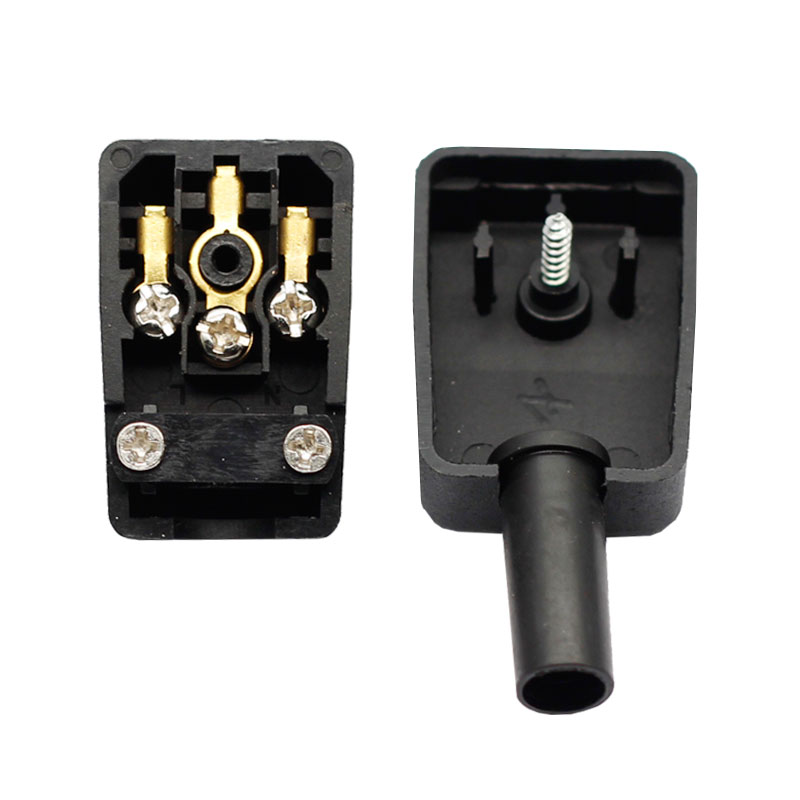 C13 C14 90 degree Horizontal Connector assembly plug adapter female male connector2