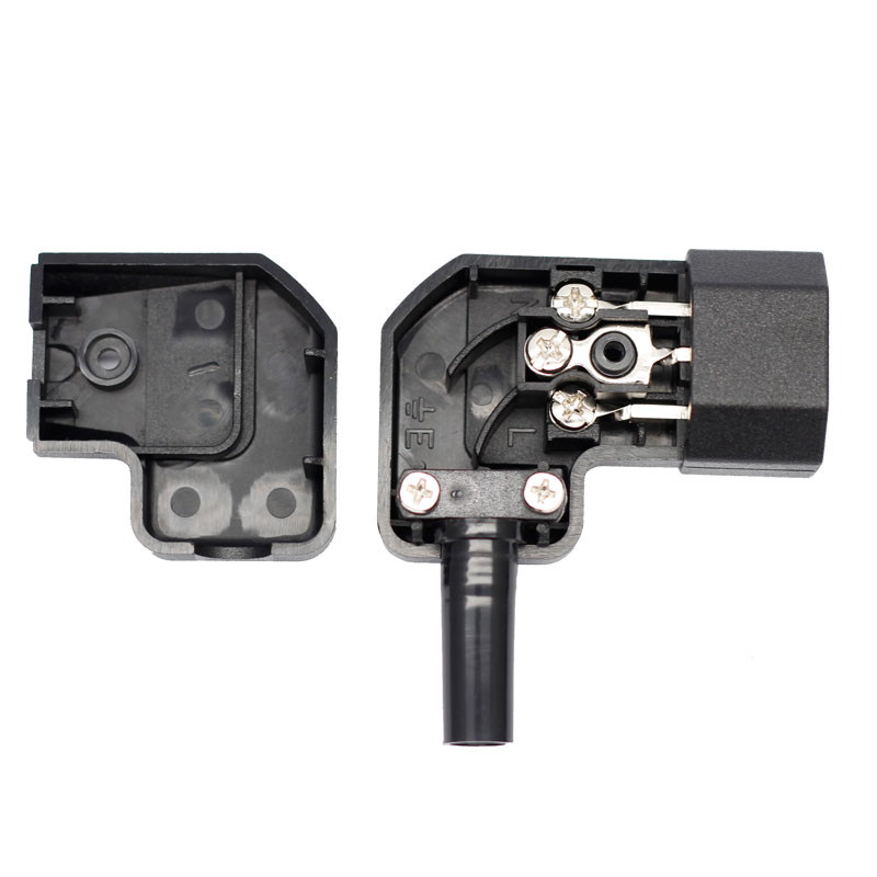 High quality CE TUV RoHs iec power right adapter c13 C14 socket connector2