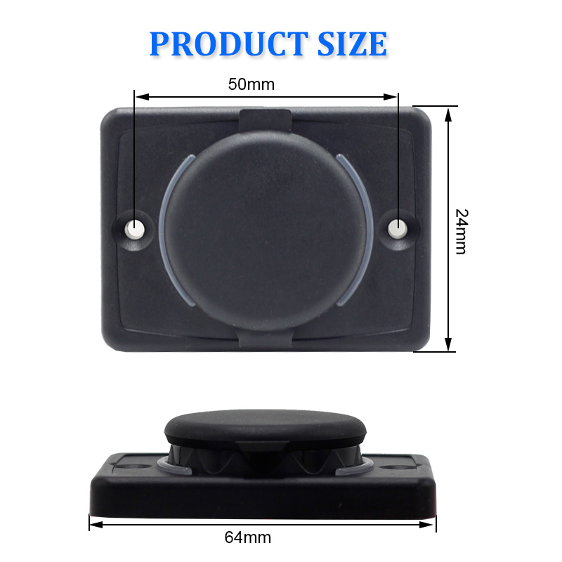 DC 12V 24V Dual QC3.0 USB Socket Panel Mount Bus Accessories Electric Car USB Socket Charger2