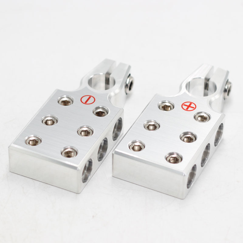 Positive Negative Car Battery Terminal Connector 12Way Battery Clamp Terminal Aluminum Alloy Battery Clip Connector3